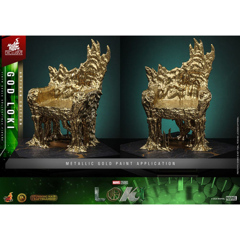 Hot toys - Dios Loki Edición Artesanal 1/6 - Hot Toys Exclusivo