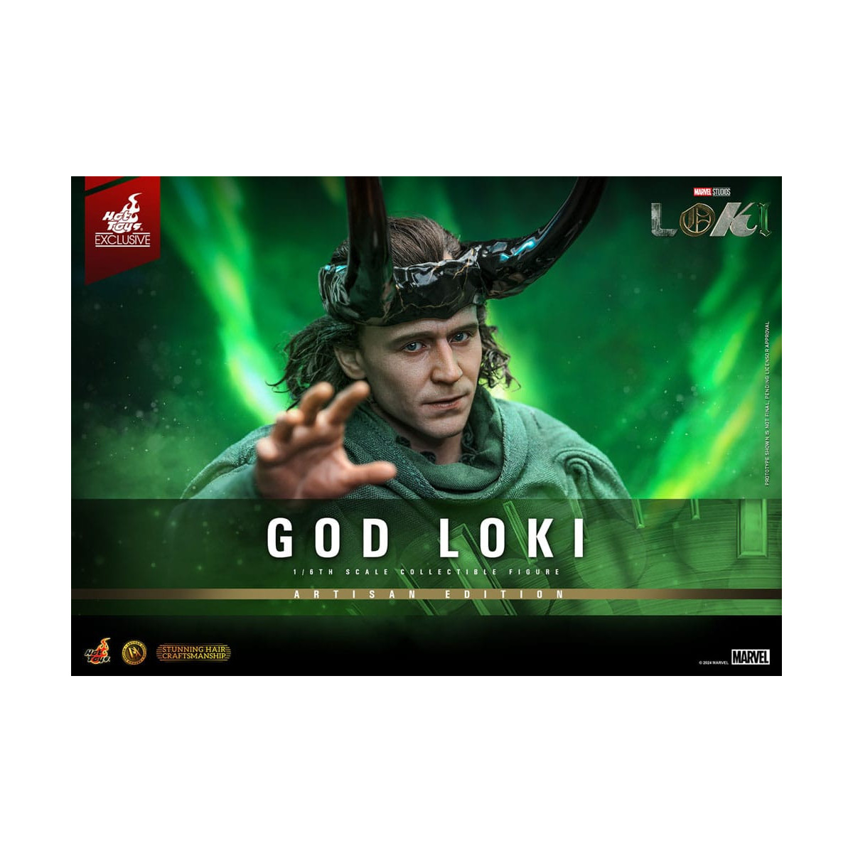 Hot toys - Dios Loki Edición Artesanal 1/6 - Hot Toys Exclusivo