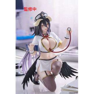 Taito - Sobremesa Lindo Figura Albedo Enfermera Versión Renovación - Overlord