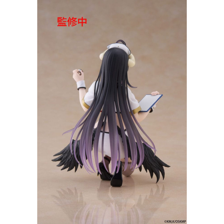 Taito - Sobremesa Lindo Figura Albedo Enfermera Versión Renovación - Overlord