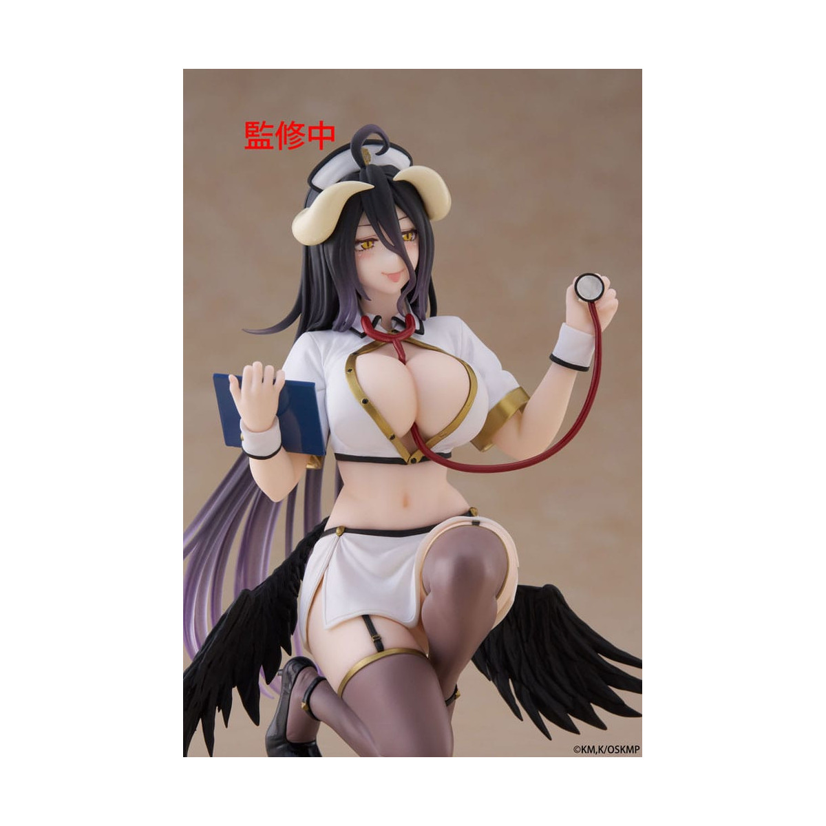Taito - Sobremesa Lindo Figura Albedo Enfermera Versión Renovación - Overlord