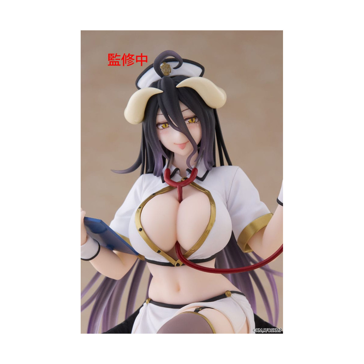 Taito - Sobremesa Lindo Figura Albedo Enfermera Versión Renovación - Overlord