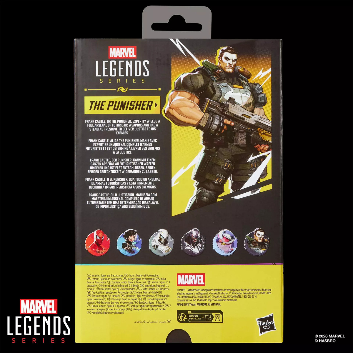Hasbro Marvel Legends Serie Gamerverse - The Punisher - Marvel Rivals