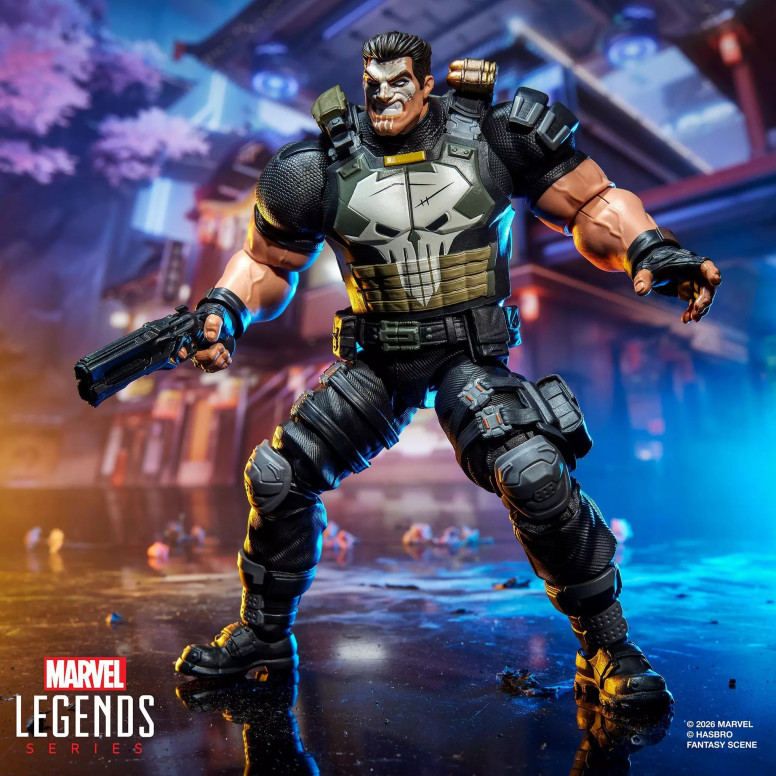 Hasbro Marvel Legends Serie Gamerverse - The Punisher - Marvel Rivals