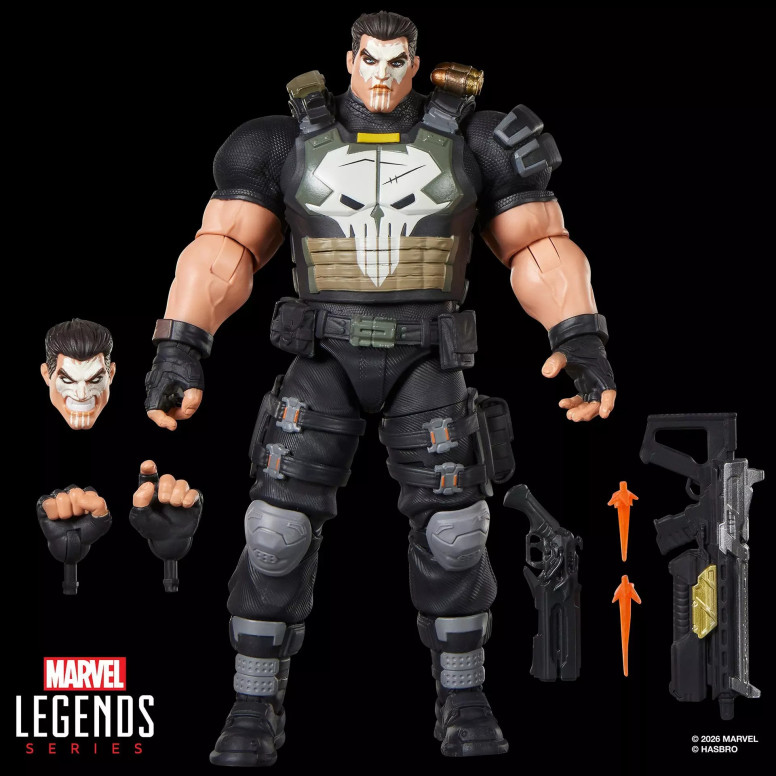 Hasbro Marvel Legends Serie Gamerverse - The Punisher - Marvel Rivals