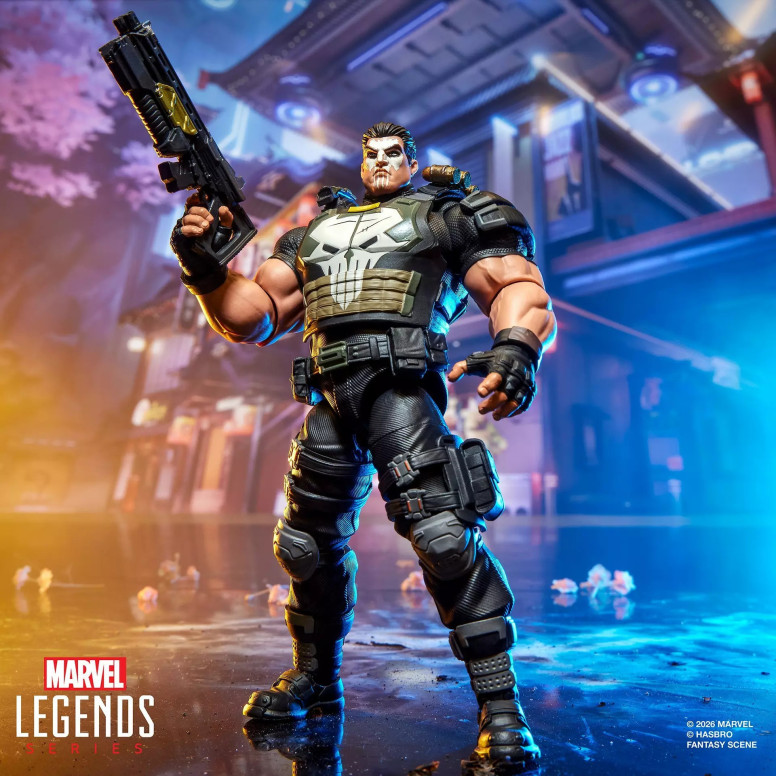 Hasbro Marvel Legends Serie Gamerverse - The Punisher - Marvel Rivals
