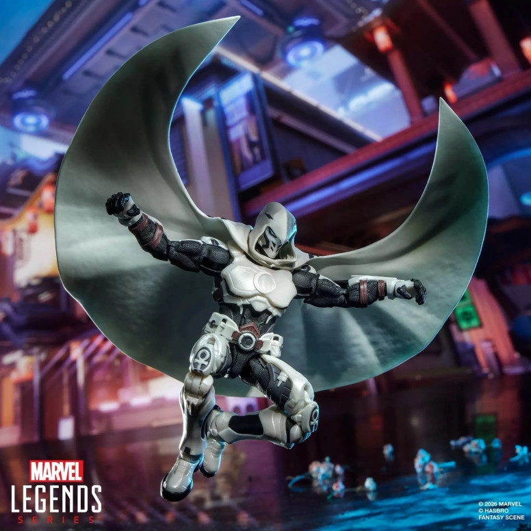 Hasbro Marvel Legends Serie Gamerverse - Moon Knight - Marvel Rivals