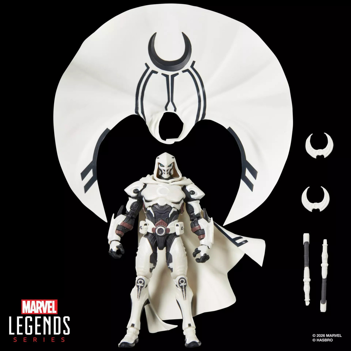 Hasbro Marvel Legends Serie Gamerverse - Moon Knight - Marvel Rivals