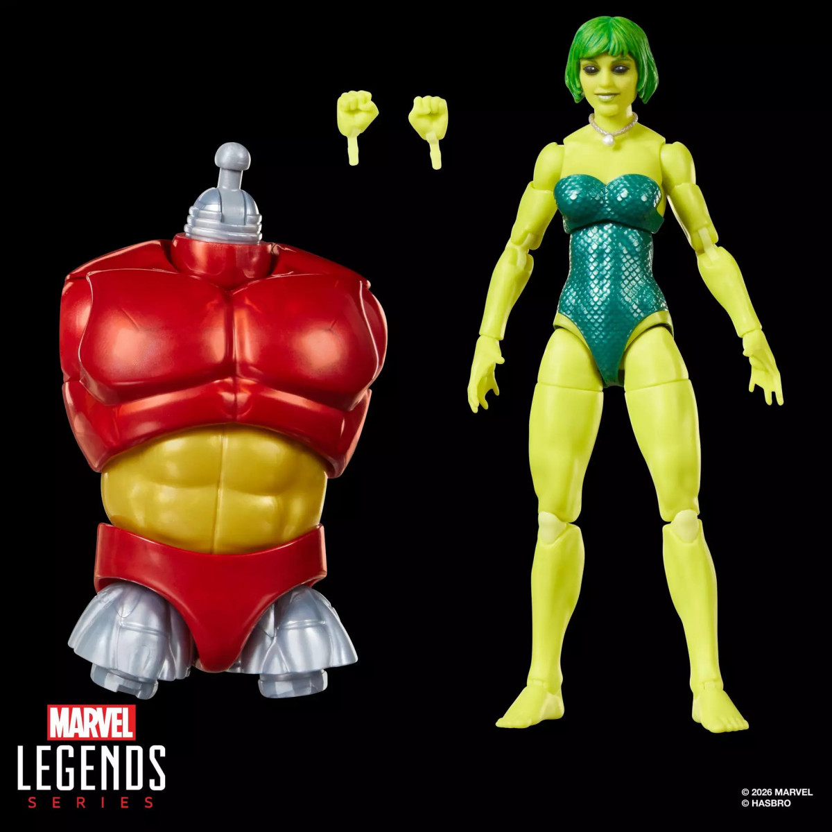 Marvel Legends - Marrina - Caja BAF