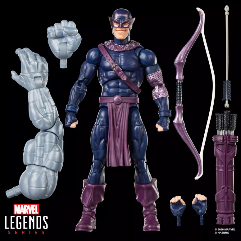 Marvel Legends - Dark Avengers Hawkeye - Caja BAF