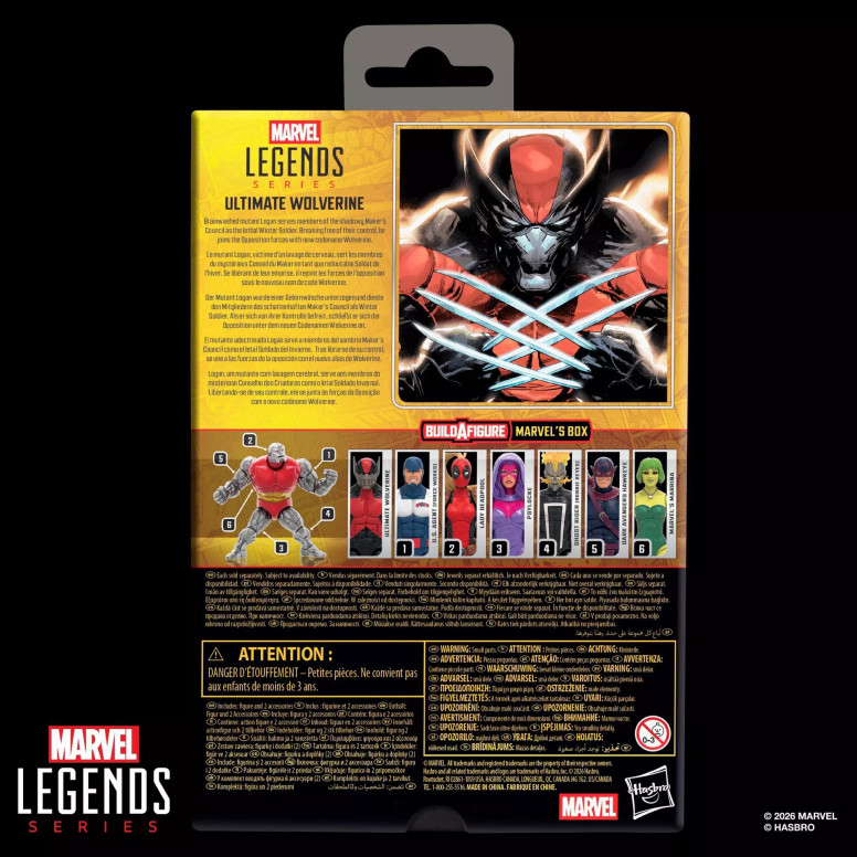 Marvel Legends - Ultimate Wolverine - Caja BAF