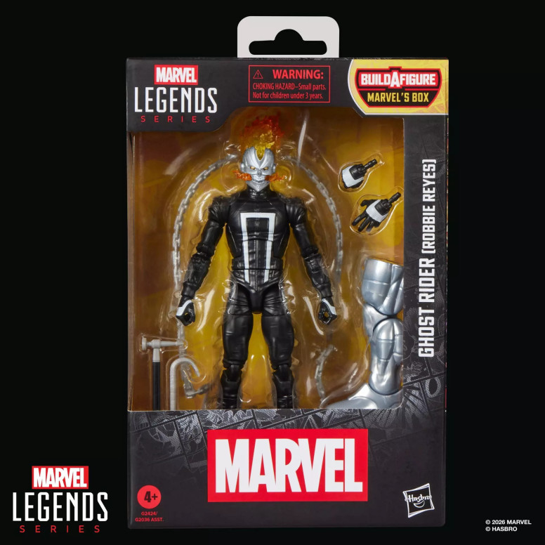 Marvel Legends - Ghost Rider (Robbie Reyes) - Caja BAF