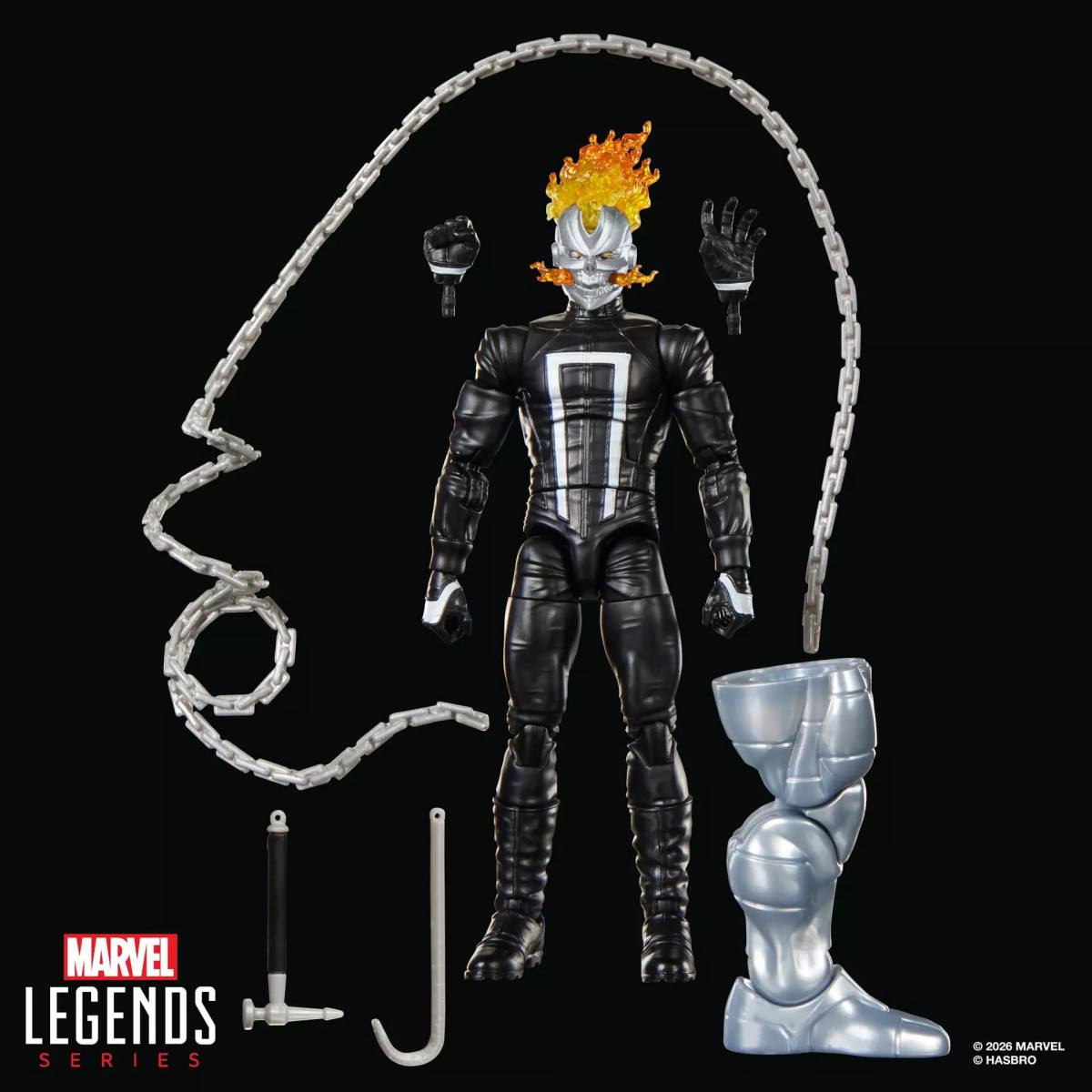 Marvel Legends - Ghost Rider (Robbie Reyes) - Caja BAF