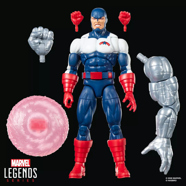 Marvel Legends - U.S. Agente (Trabajos de Fuerza) - Box BAF