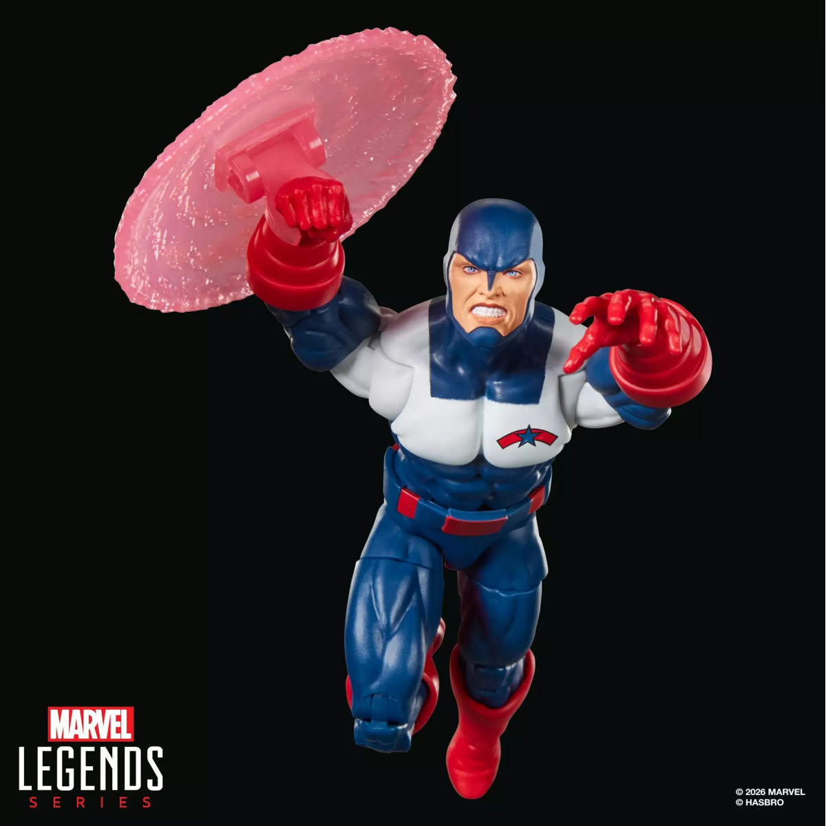 Marvel Legends - U.S. Agente (Trabajos de Fuerza) - Box BAF