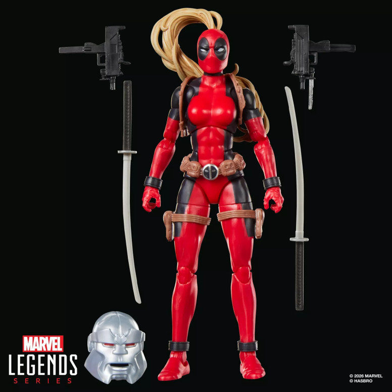 Marvel Legends - Lady Deadpool - Caja BAF