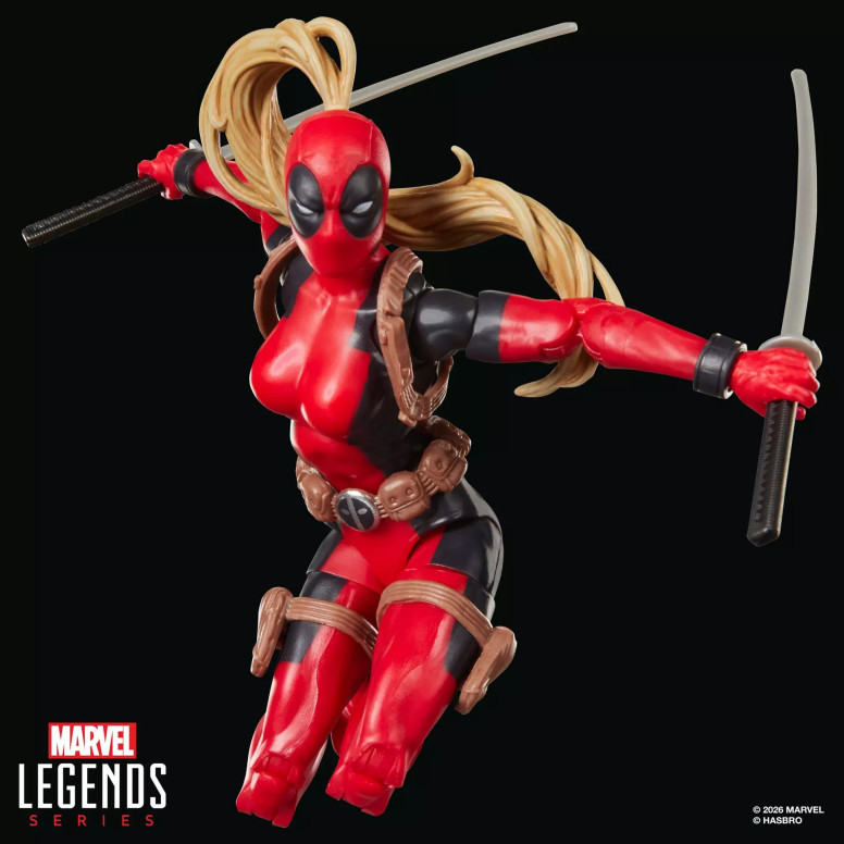 Marvel Legends - Lady Deadpool - Caja BAF