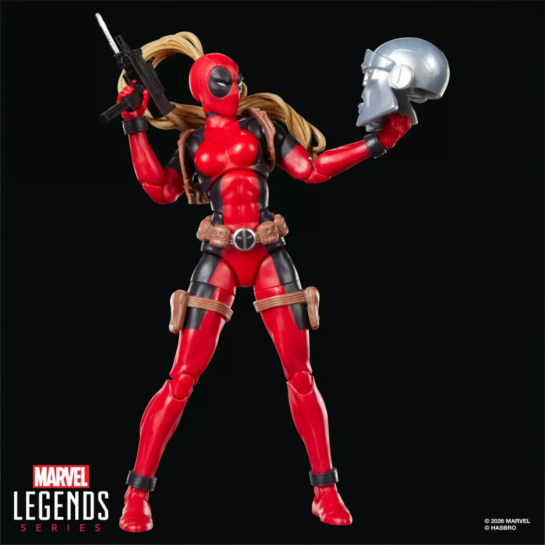 Marvel Legends - Lady Deadpool - Caja BAF