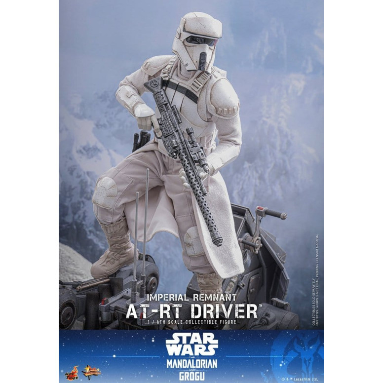Hot Toys Star Wars - Conductor de AT-RT Remnant MMS 1/6 - Star Wars: The Mandalorian & Grogu