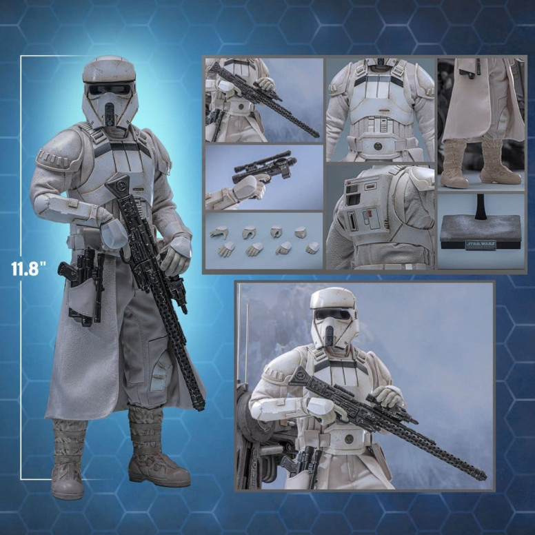 Hot Toys Star Wars - Conductor de AT-RT Remnant MMS 1/6 - Star Wars: The Mandalorian & Grogu