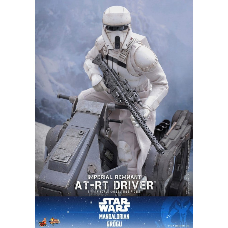 Hot Toys Star Wars - Conductor de AT-RT Remnant MMS 1/6 - Star Wars: The Mandalorian & Grogu