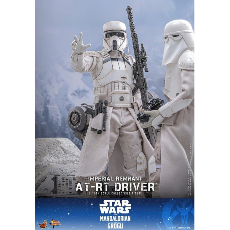 Hot Toys Star Wars - Conductor de AT-RT Remnant MMS 1/6 - Star Wars: The Mandalorian & Grogu