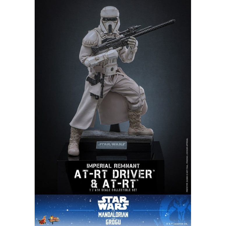 Hot Toys Star Wars - Conductor de AT-RT Remnant MMS 1/6 - Star Wars: The Mandalorian & Grogu