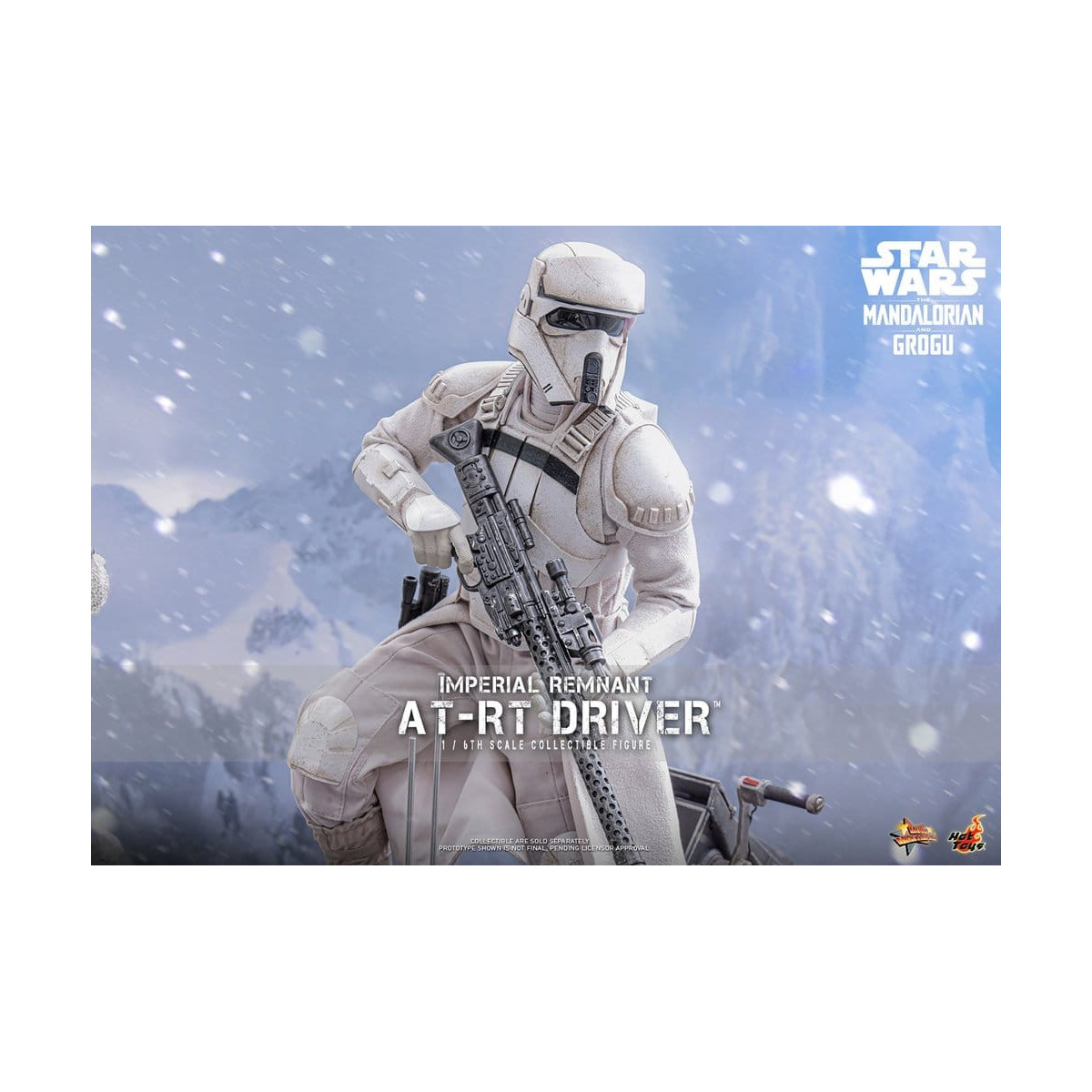 Hot Toys Star Wars - Conductor de AT-RT Remnant MMS 1/6 - Star Wars: The Mandalorian & Grogu