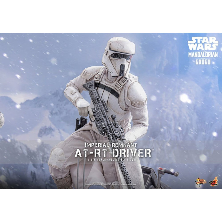 Hot Toys Star Wars - Conductor de AT-RT Remnant MMS 1/6 - Star Wars: The Mandalorian & Grogu