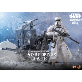 Hot Toys Star Wars - Imperial Remnant AT-RT Driver & AT-RT 60 MMS 1/6 - Star Wars: The Mandalorian & Grogu