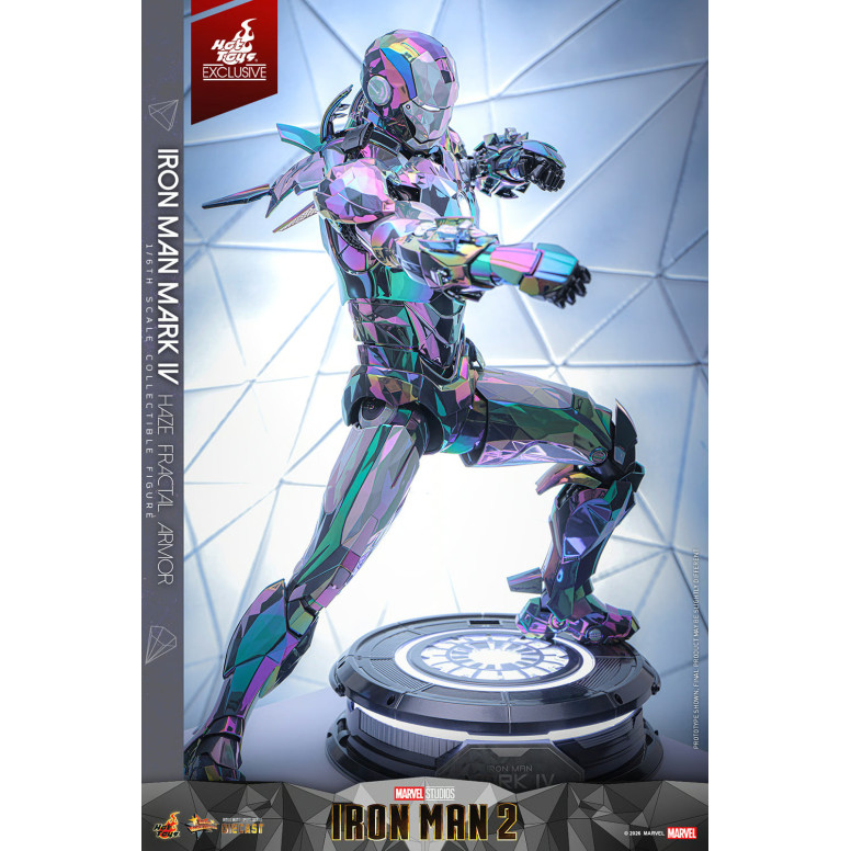 Hot Toys Iron Man 2 - Iron Man Mark IV (Haze Fractal Armor) Die Cast Hot Toys Exclusive MMS 1/6
