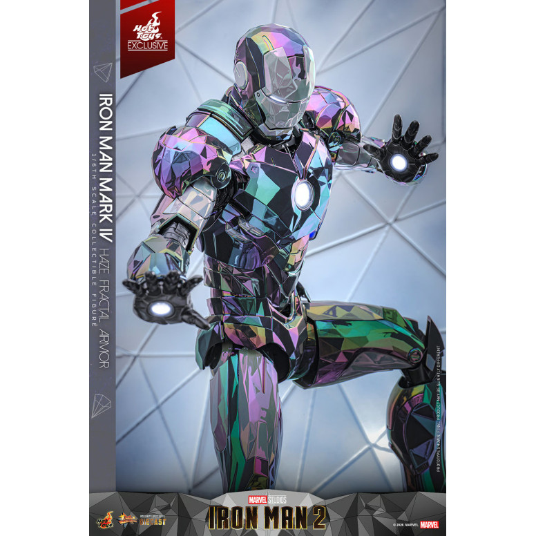 Hot Toys Iron Man 2 - Iron Man Mark IV (Haze Fractal Armor) Die Cast Hot Toys Exclusive MMS 1/6