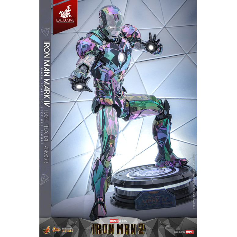Hot Toys Iron Man 2 - Iron Man Mark IV (Haze Fractal Armor) Die Cast Hot Toys Exclusive MMS 1/6