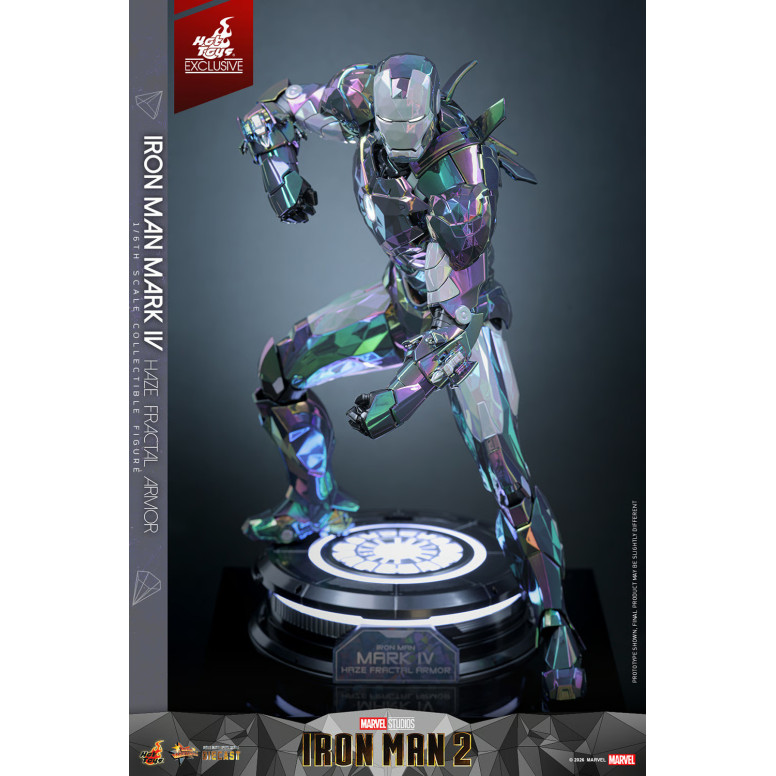 Hot Toys Iron Man 2 - Iron Man Mark IV (Haze Fractal Armor) Die Cast Hot Toys Exclusive MMS 1/6