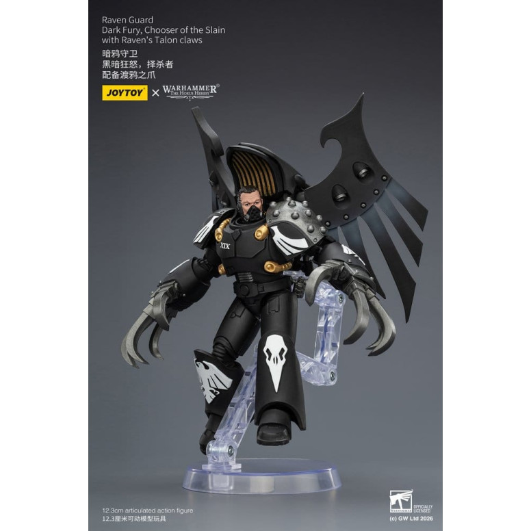 JoyToy Space Marines - Guardia del Cuervo - Dark Fury, Chooser of the Slain 1/18 - Warhammer 40k