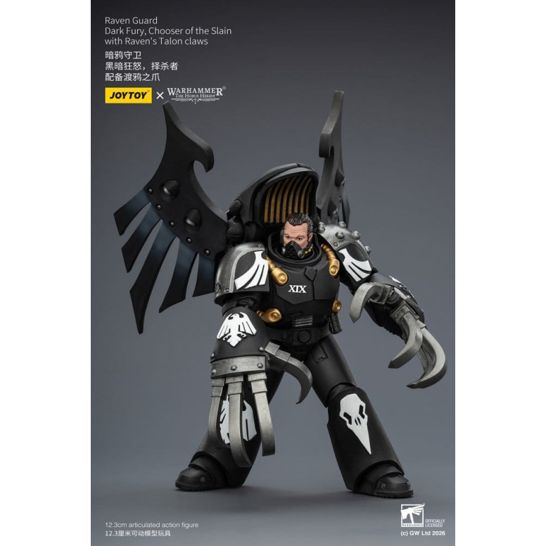 JoyToy Space Marines - Guardia del Cuervo - Dark Fury, Chooser of the Slain 1/18 - Warhammer 40k