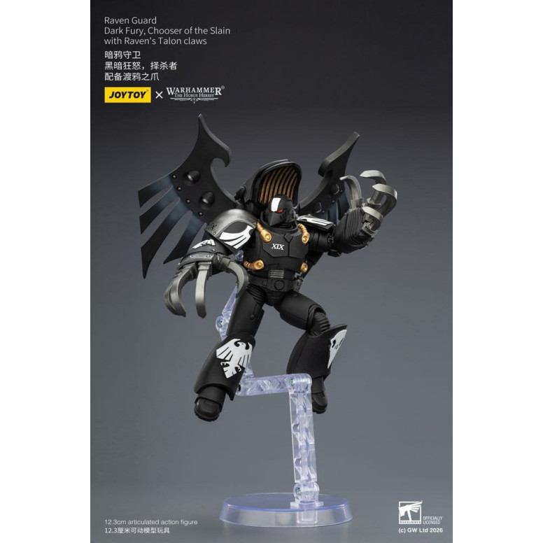 JoyToy Space Marines - Guardia del Cuervo - Dark Fury, Chooser of the Slain 1/18 - Warhammer 40k