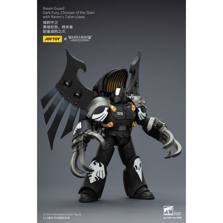 JoyToy Space Marines - Guardia del Cuervo - Dark Fury, Chooser of the Slain 1/18 - Warhammer 40k