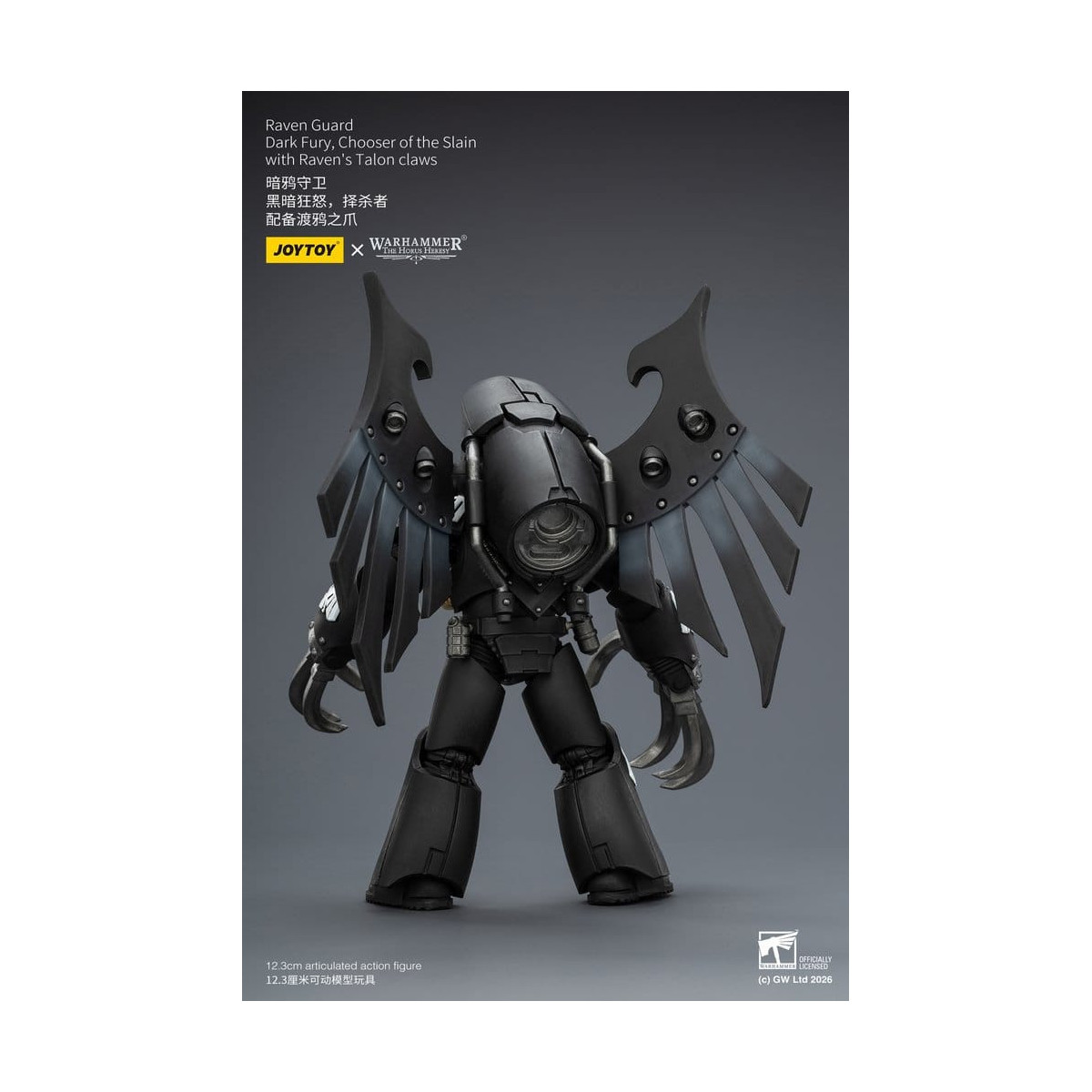 JoyToy Space Marines - Guardia del Cuervo - Dark Fury, Chooser of the Slain 1/18 - Warhammer 40k