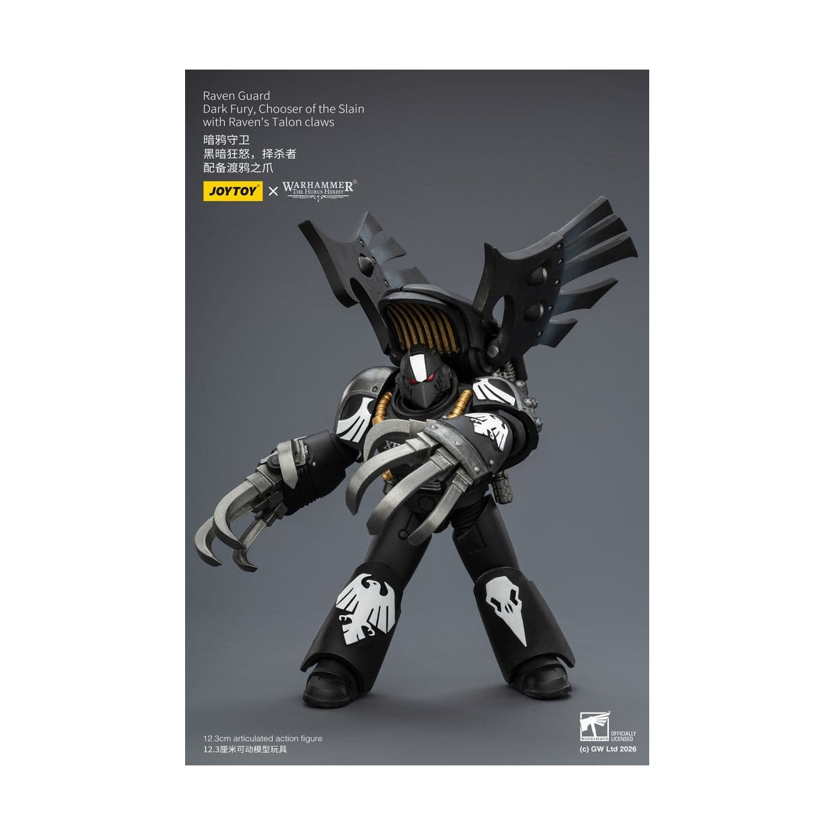 JoyToy Space Marines - Guardia del Cuervo - Dark Fury, Chooser of the Slain 1/18 - Warhammer 40k
