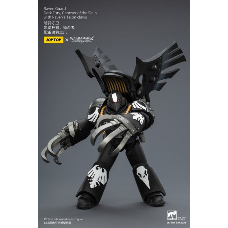JoyToy Space Marines - Guardia del Cuervo - Dark Fury, Chooser of the Slain 1/18 - Warhammer 40k