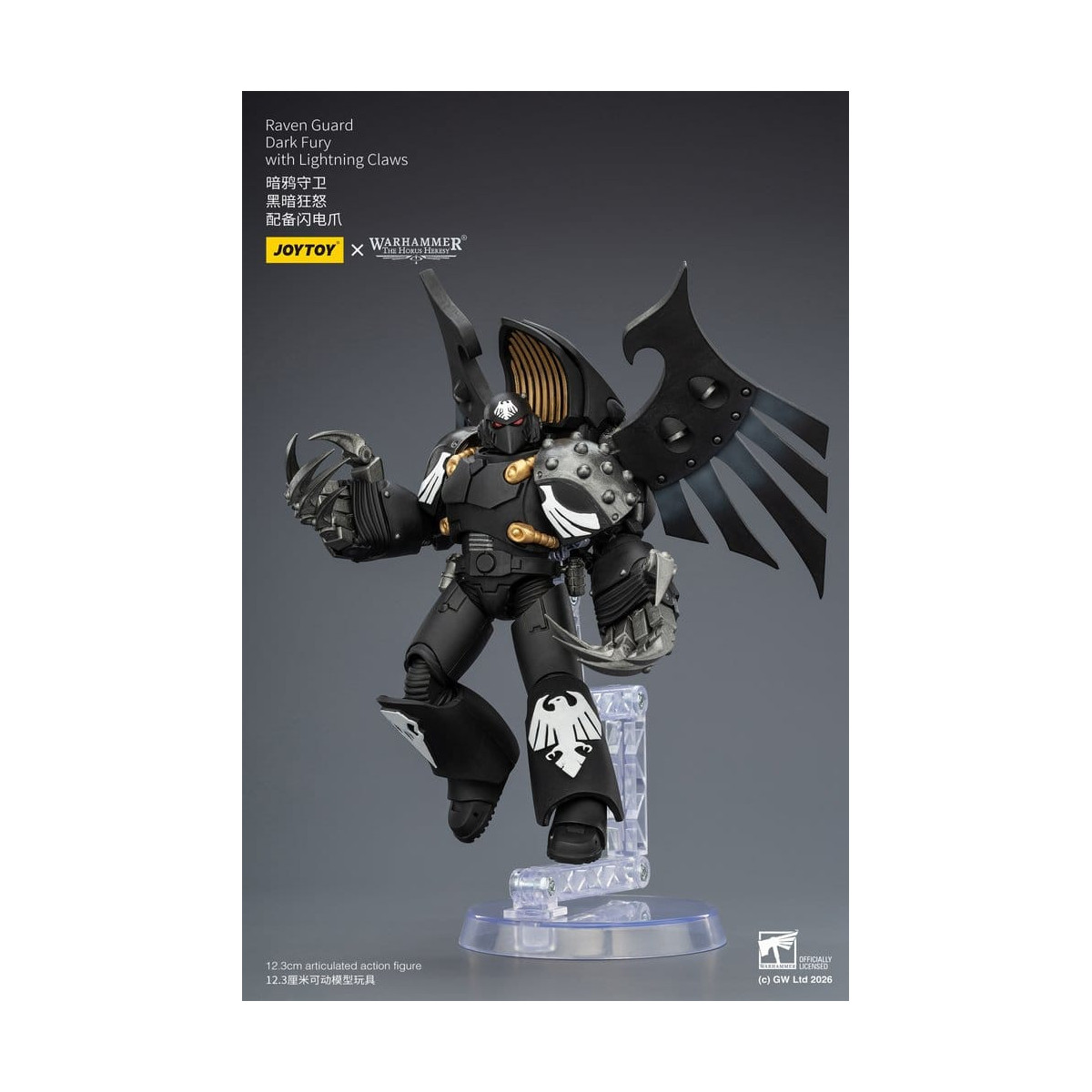 JoyToy Space Marines - Guardia Cuervo - Dark Fury 1/18 - Warhammer 40k