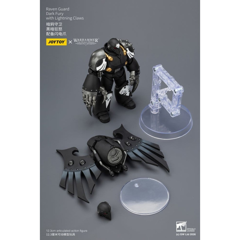 JoyToy Space Marines - Guardia Cuervo - Dark Fury 1/18 - Warhammer 40k