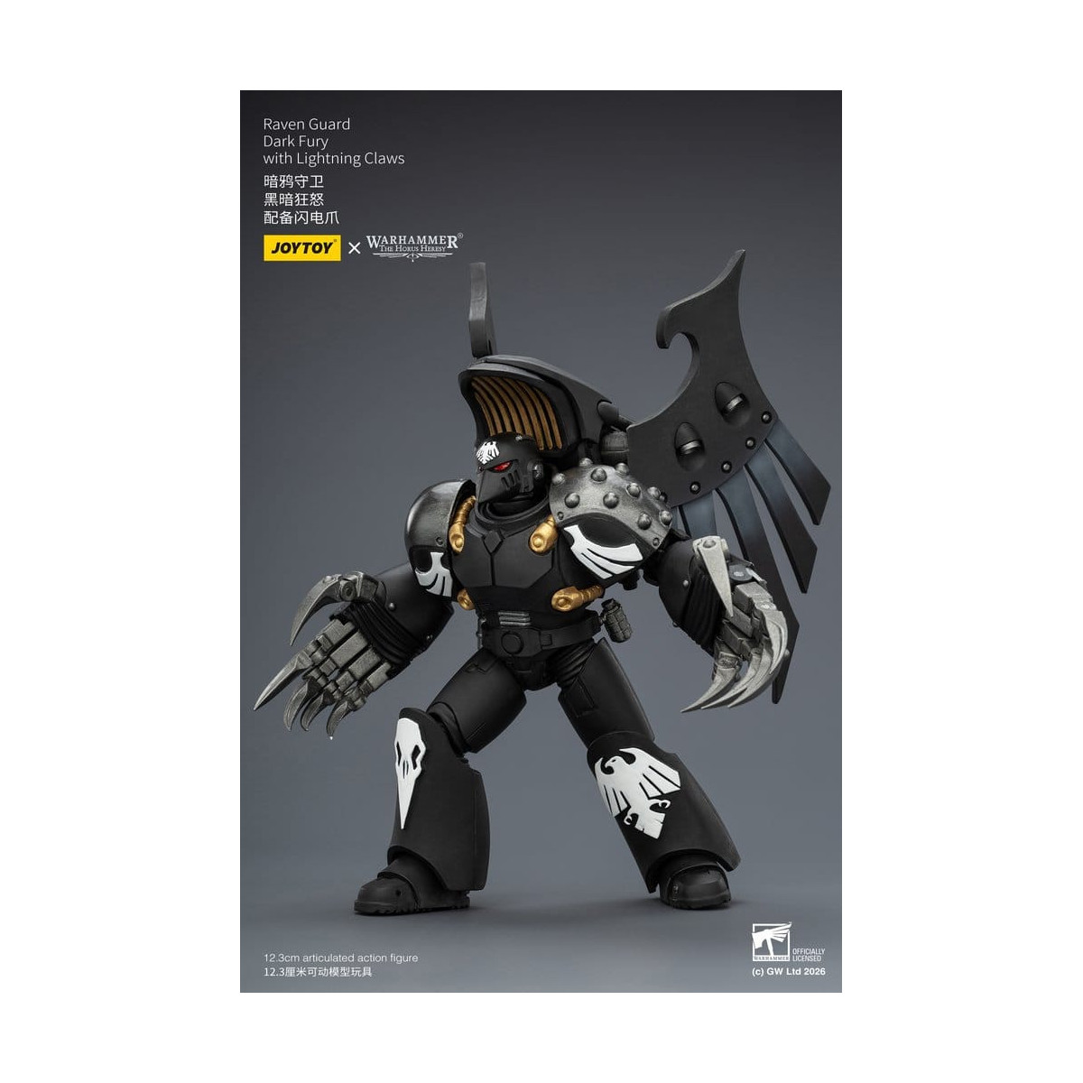 JoyToy Space Marines - Guardia Cuervo - Dark Fury 1/18 - Warhammer 40k