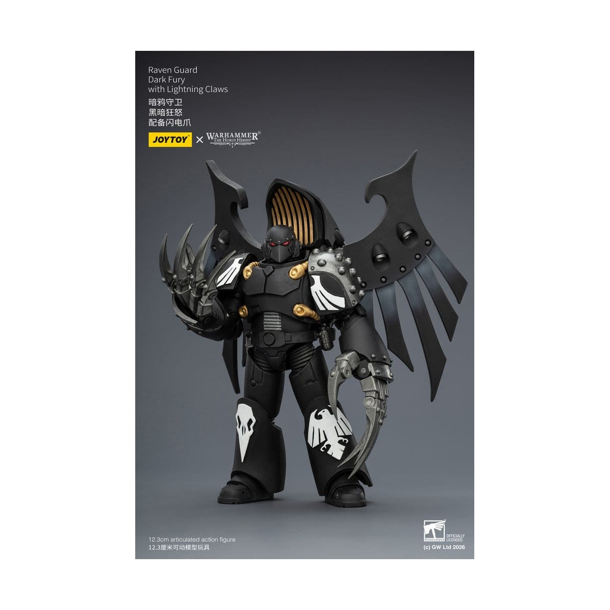 JoyToy Space Marines - Guardia Cuervo - Dark Fury 1/18 - Warhammer 40k