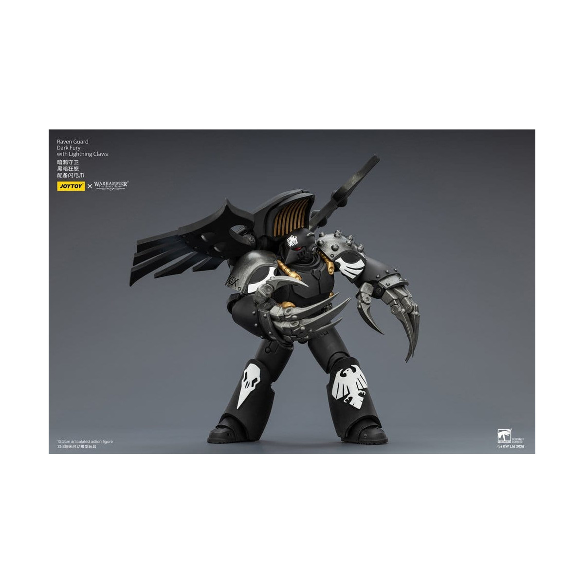 JoyToy Space Marines - Guardia Cuervo - Dark Fury 1/18 - Warhammer 40k