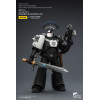 Joytoy - Warhammer - Sargento Táctico MKVI de la Guardia del Cuervo con Espada de Poder, Bolter y Pistola de Plasma