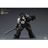 Joytoy - Warhammer - Sargento Táctico MKVI de la Guardia del Cuervo con Espada de Poder, Bolter y Pistola de Plasma