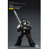 Joytoy - Warhammer - Sargento Táctico MKVI de la Guardia del Cuervo con Espada de Poder, Bolter y Pistola de Plasma