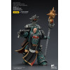 JoyToy Space Marines - Sons of Horus - Cónsul Emisario Oscuro con Bastón de Autoridad Oscura 1/18 - La Herejía de Horus